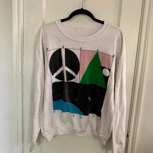 Vintage Peace on Earth Sweatshirt